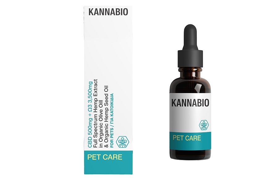 PET CARE CBD+Ω3 (500mg/ 20ml)