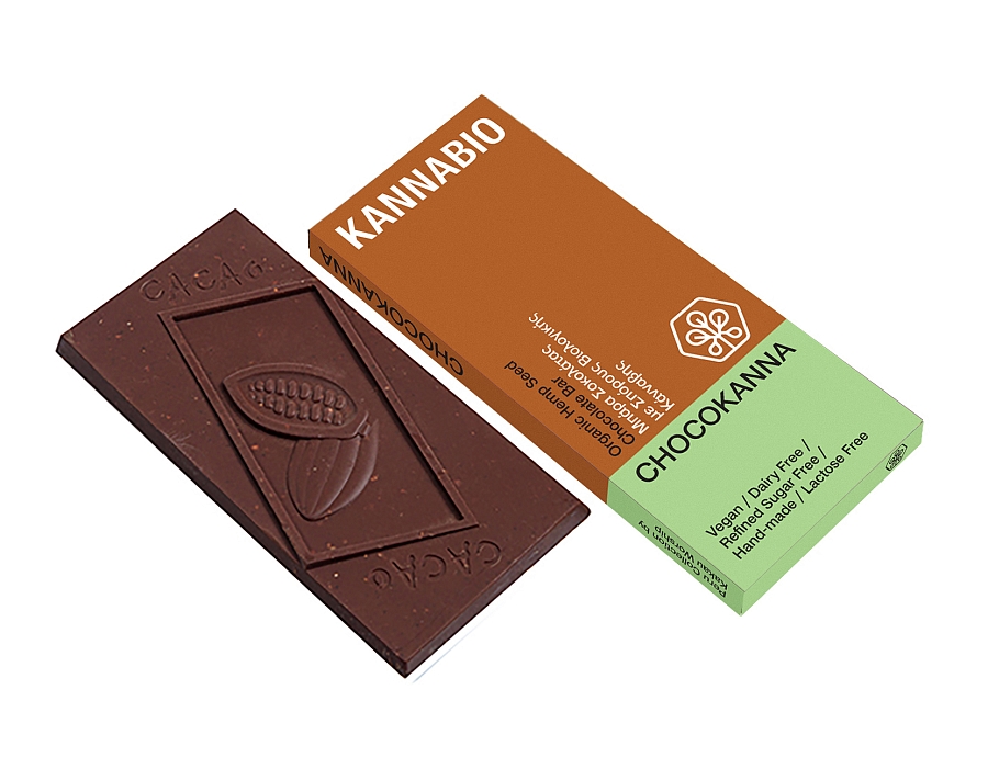 CHOCOKANNA - ΜΠΑΡΑ ΣΟΚΟΛΑΤΑΣ, 50g