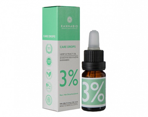 Care Drops CBD 3% Full Spectrum Bio Cannabis Extract (300 mg/10 ml)