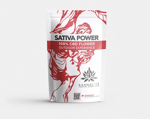 'Ασποροι ανθοί (CBD) Sativa Power 3g